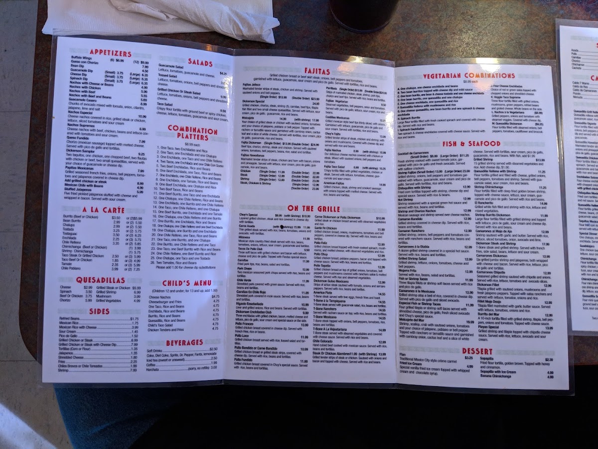 El Metate Menu - Image 1